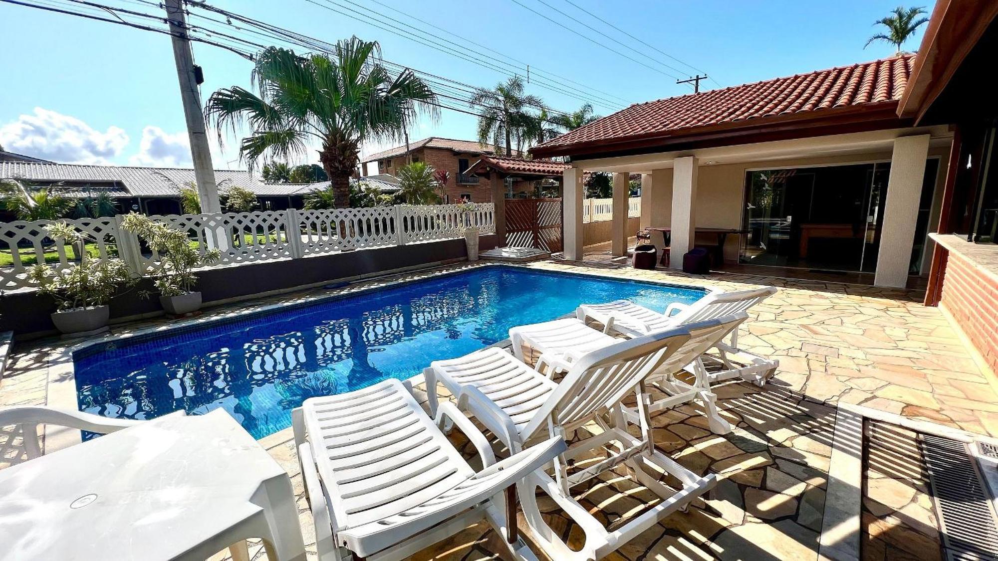Praia/Piscina Com Hidro /Pebolim/Sinuca E Wi-Fi Карагуататуба Екстер'єр фото