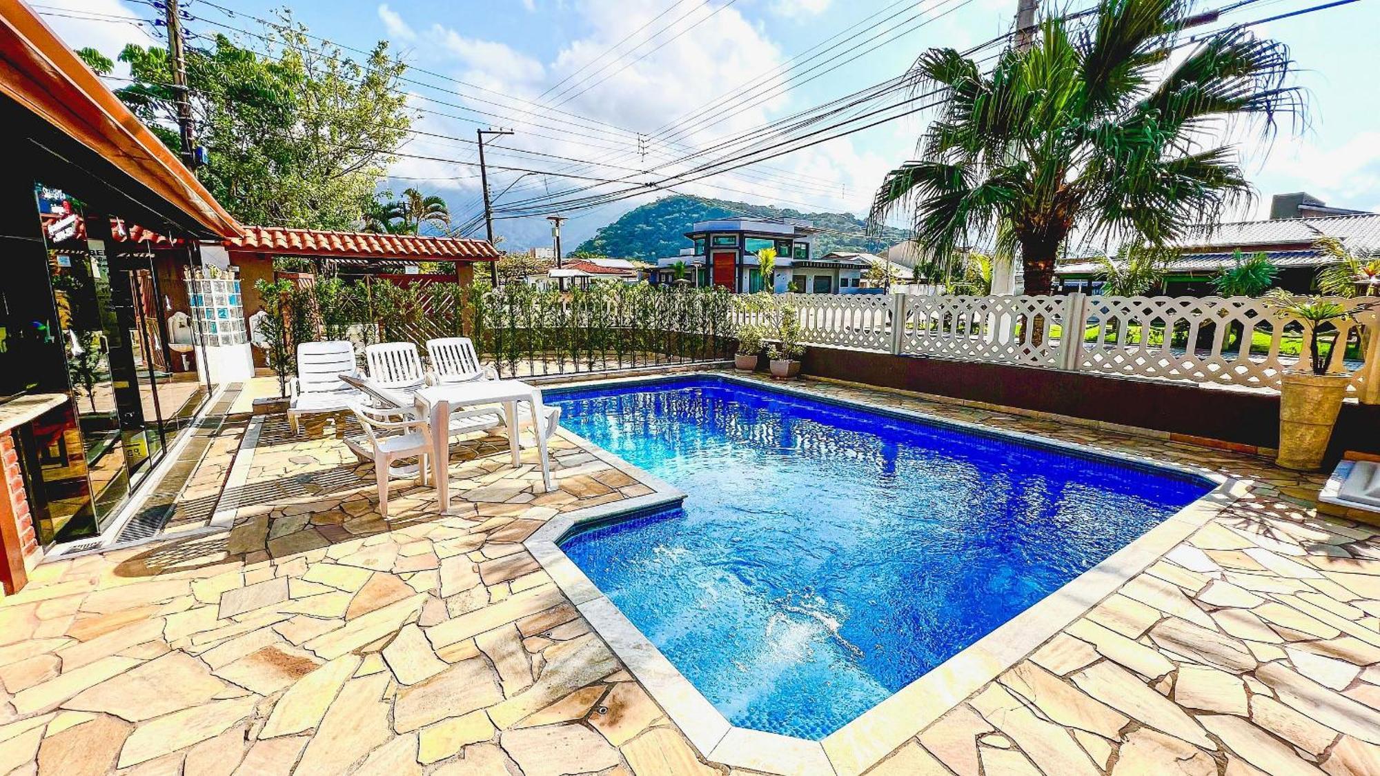 Praia/Piscina Com Hidro /Pebolim/Sinuca E Wi-Fi Карагуататуба Екстер'єр фото