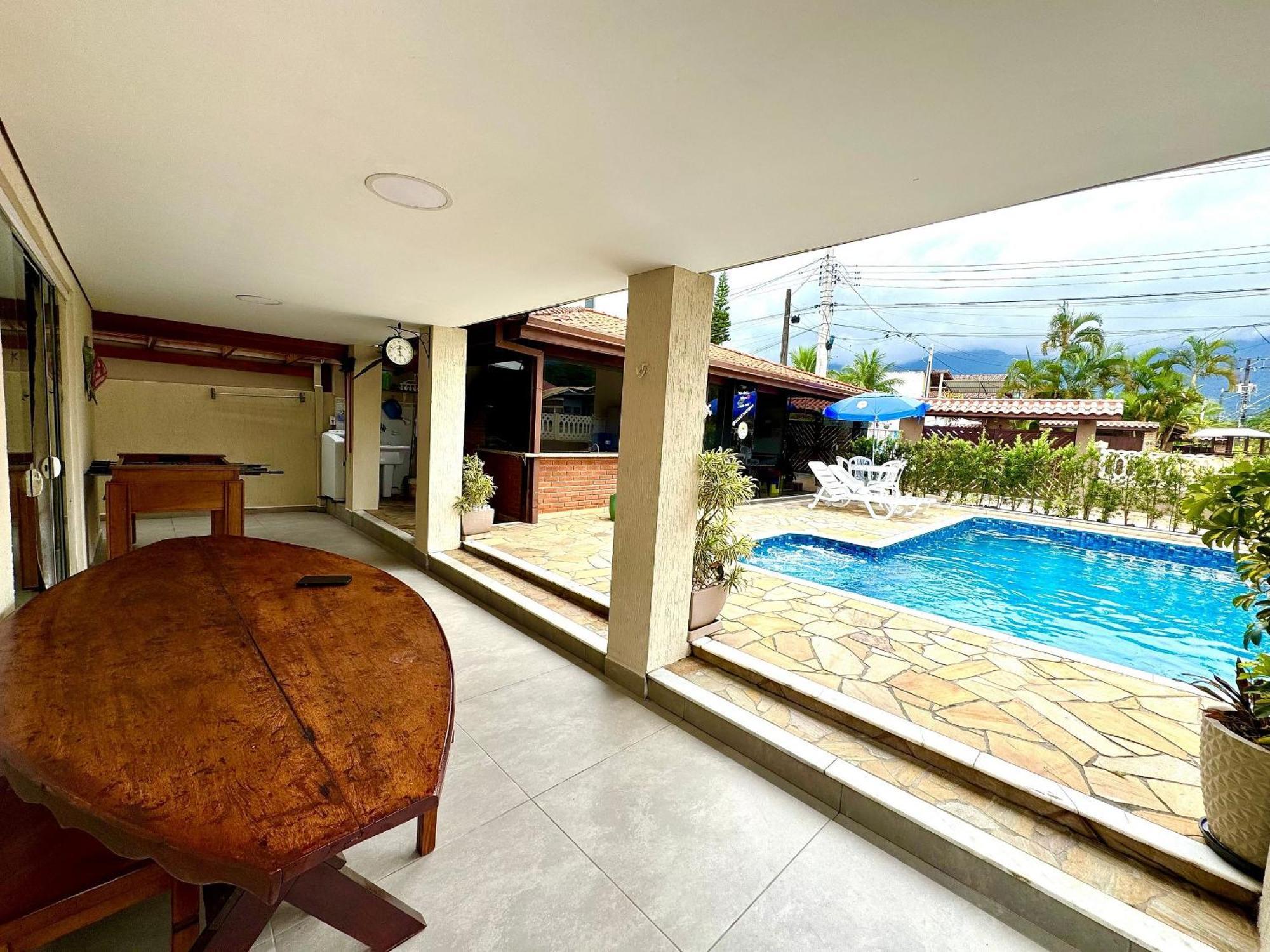 Praia/Piscina Com Hidro /Pebolim/Sinuca E Wi-Fi Карагуататуба Екстер'єр фото
