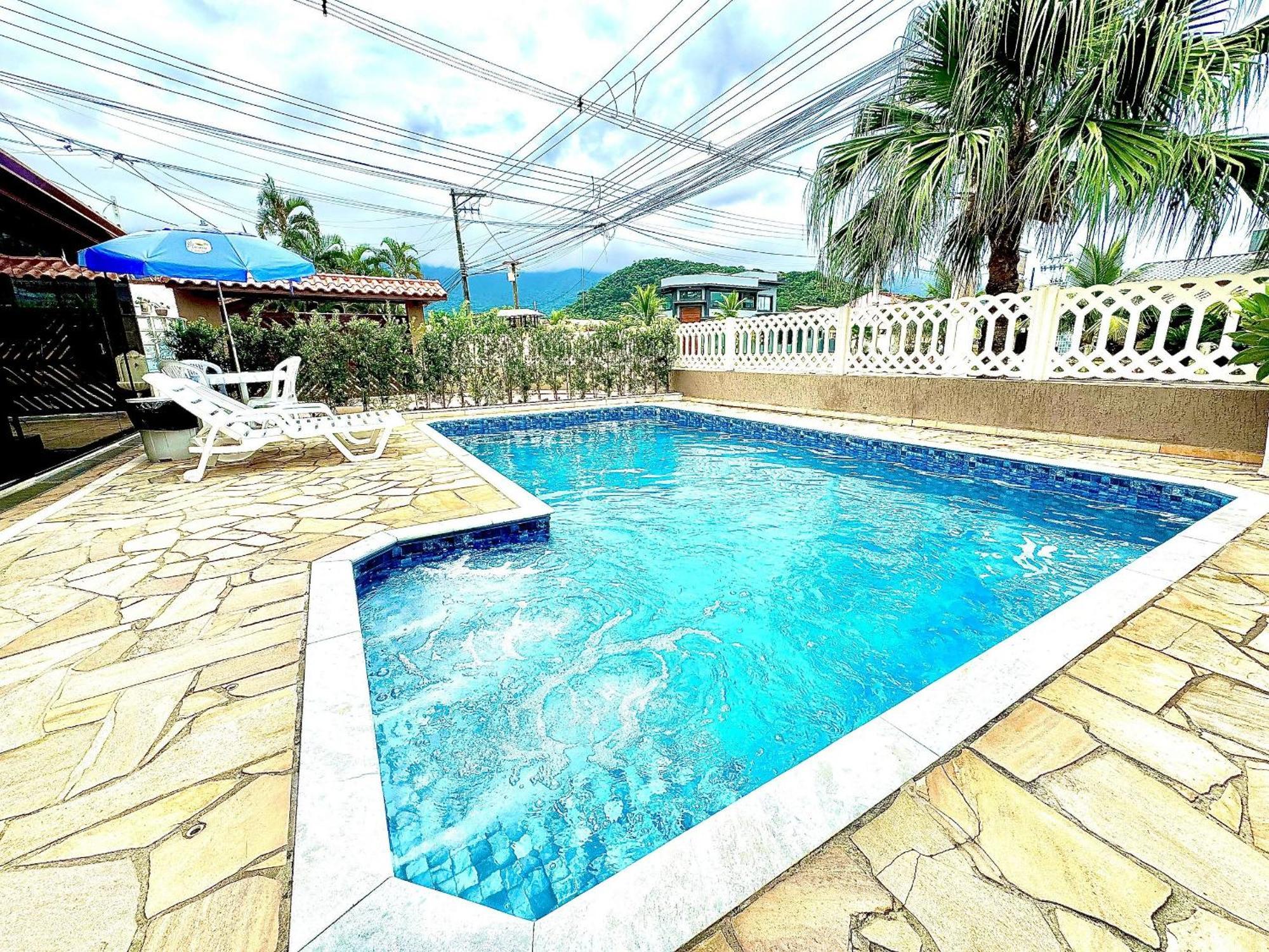 Praia/Piscina Com Hidro /Pebolim/Sinuca E Wi-Fi Карагуататуба Екстер'єр фото